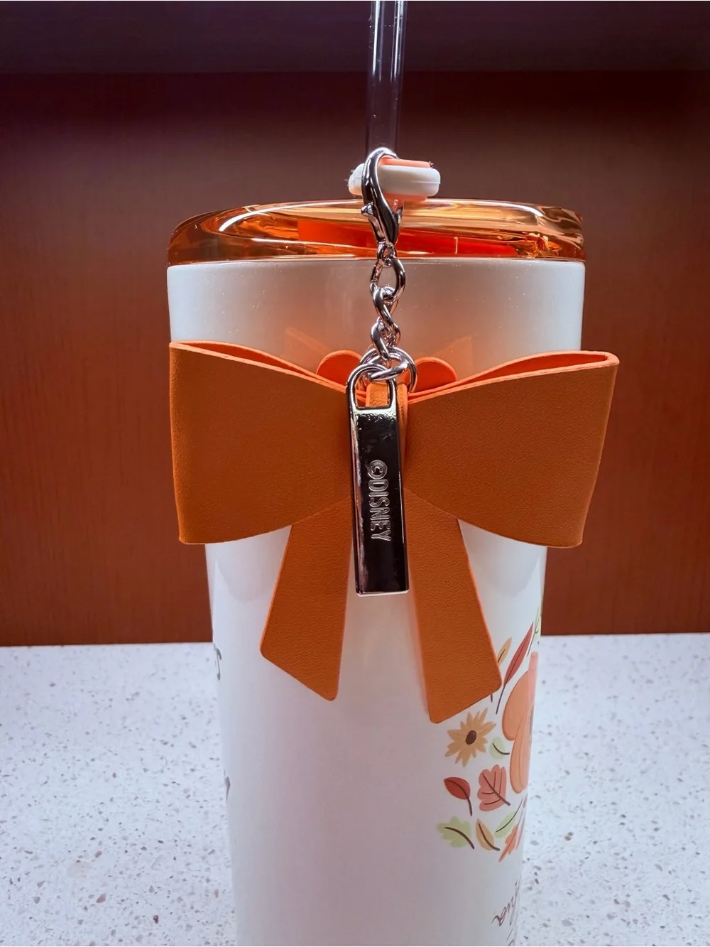 NEW 2026 DISNEY WORLD STARBUCKS PUMPKIN SPICE FALL COLLECTION 24oz TUMBLER